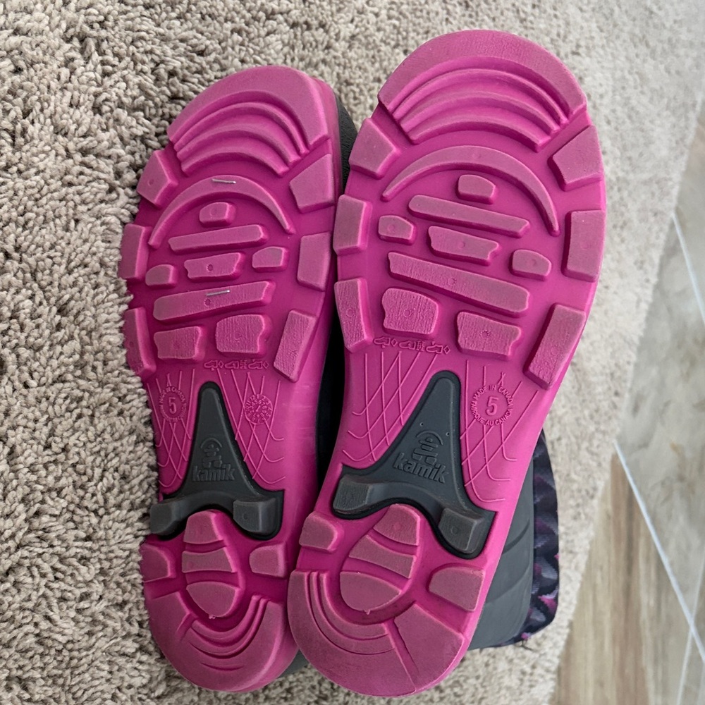 Kamik Kids SNOBUSTER 2 Winter Boots - Size 5 - Picture 6 of 6